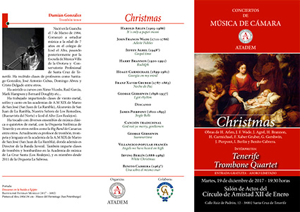 19 de diciembre 2017- Christmas 2017 PROGRAMA