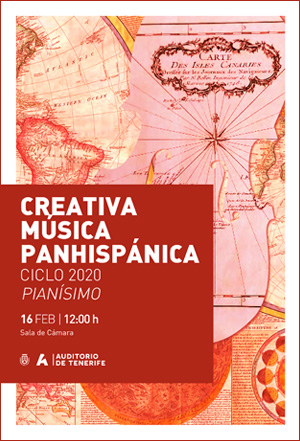 Programa de mano - 16 de febrero de 2020, CREATIVA MÚSICA PANHISPÁNICA CICLO 2020