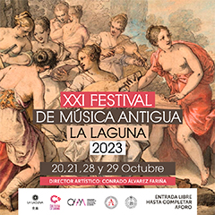 20 de octubre 2023, XXI Festival de Música Antigua de La Laguna 2023, SELECCIÓN DE SONATAS PARA VIOLÍN Y CLAVE DE JS BACH